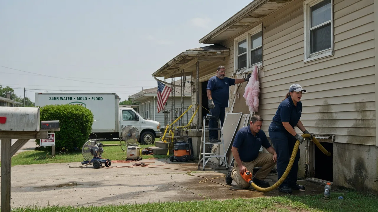 Water Damage Repair in Wellington, OH near me
